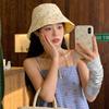 Pastoral Style Sweet Floral Bucket Hat Travel Vocation Women Summer Double-Sided Sun Hat