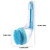 2 in 1 Pet Bath Brush W/ Shampoo Dispenser Dog Bath Brush Pet Grooming Bath Massage Brush for Long Short Haired Dogs Cats Shower
