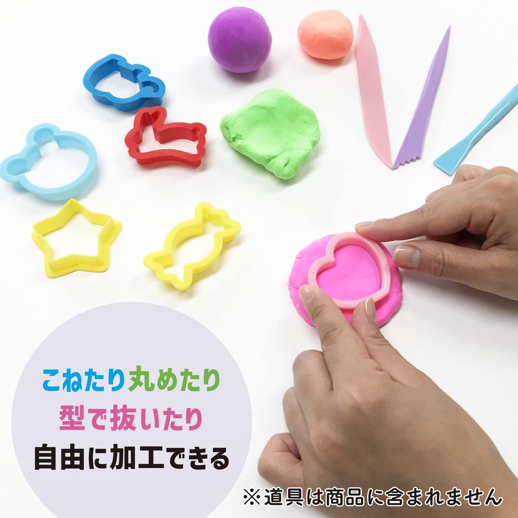 Argilă Colorată care se Transformă în Mingi Super, Ușoară, Nedureroasă și Elastică (Set de 6)