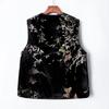 Women's New Chinese Style Floral Round Neck Vest