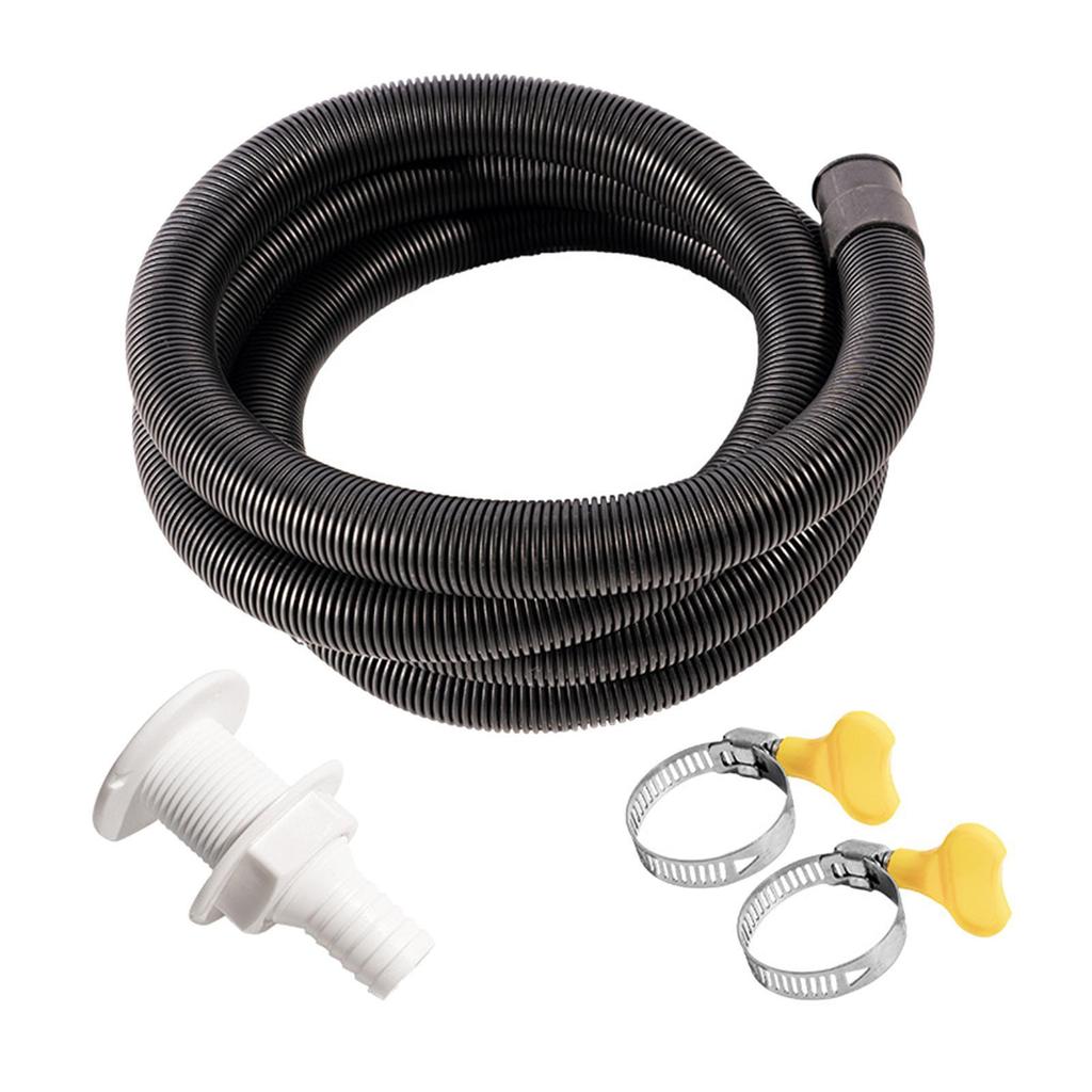 Bilge Pump Hose 3/4-Inch Dia Flexible for 2 Clamps and Thru-Hull Fitting