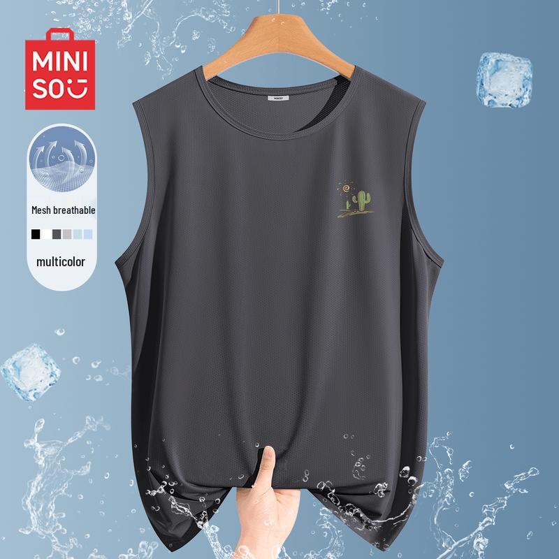 MINISO Men s Ice Silk Quick-Dry Vest M