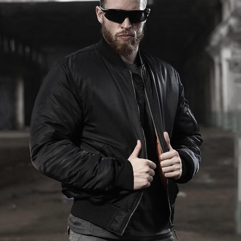 Men s Waterproof Thickened Thermal Flight Jacket