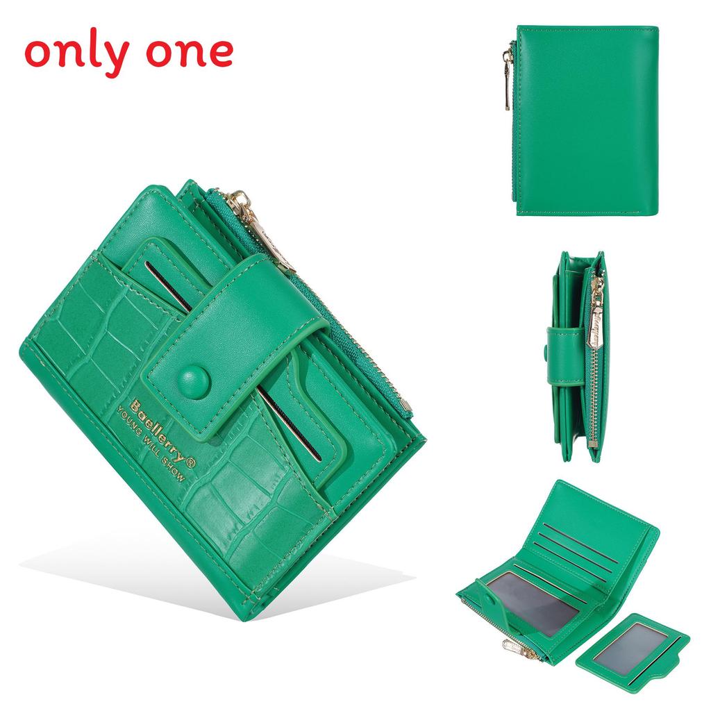 Womens Pu Wallet With Card Slots And Money Clip For Daily Use