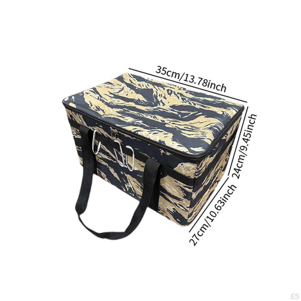 Camping Storage Bag Heavy Duty Organizer for Garage Trunk Outdoor Activities