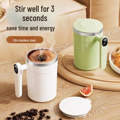 Automatischer elektrischer Kaffeerührbecher - Selbstumrührender Becher für Kaffee und Milch