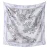 Newest Style Women Scarf Square Tencel Printed Handkerchief Fashion Temperament Beach Sunscreen Shawl