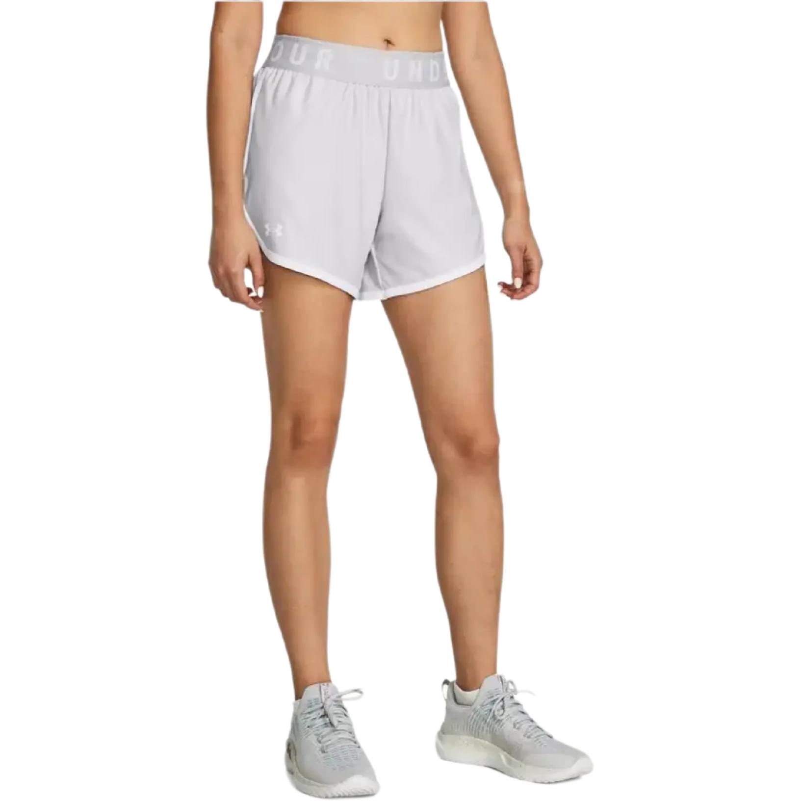 

Under Armour Игровые шорты из трикотажа, удобные, свободные, дышащие, спортивные шорты для женщин, шорты, дымчато-серый 1355791-014 S