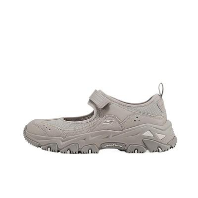 DLites Hiker Outdoor Mode Bequem Einfach Vielseitig Mary Jane Schuhe Damenschuhe Grau Braun 180211-TPE