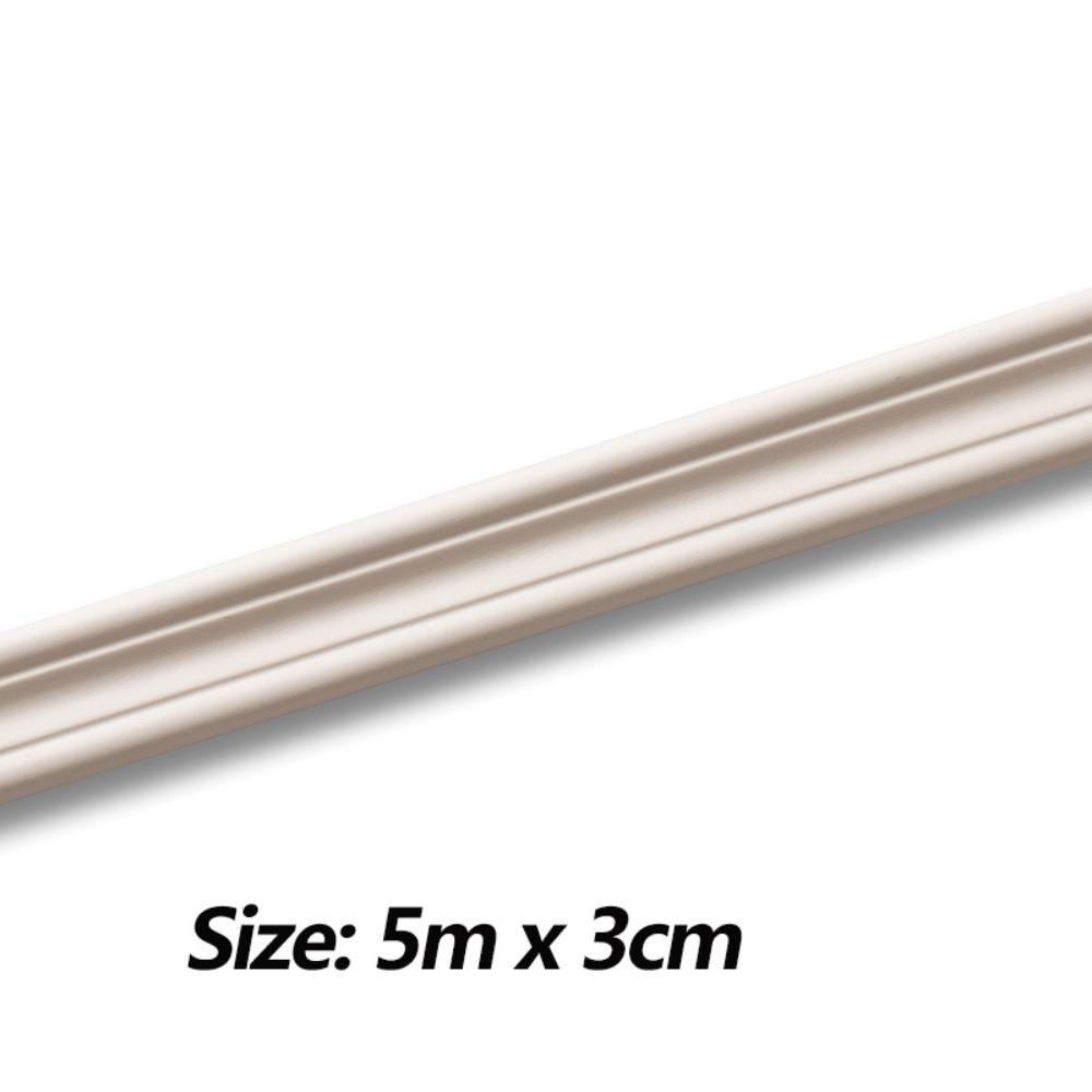 

Самоклеящийся настенный плинтус из NBR 5 м, кромка плитки фартука, современный противоударный молдинг, кухня белый