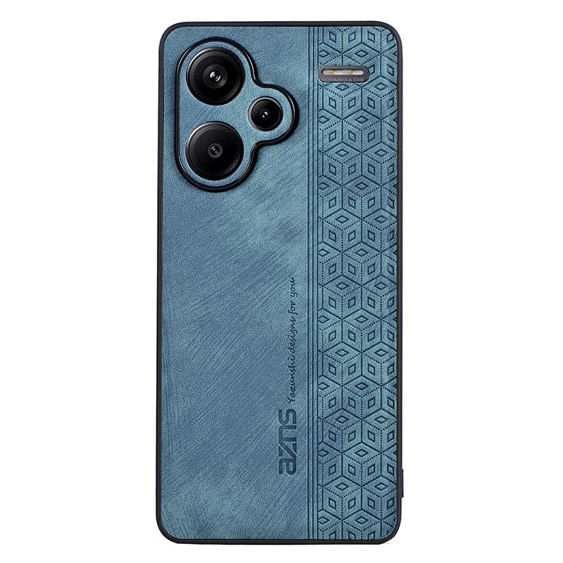 AZNS For Xiaomi Redmi Note 13 Pro+ 5G Case Imprinted PU Leather+TPU Cell Phone Cover