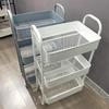 Floor-standing Multi-layer Storage Rack for Kitchen, Bathroom, Bedroom, and More