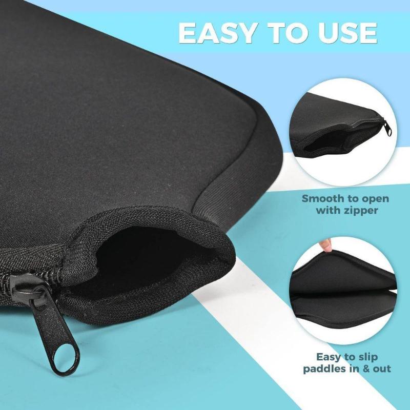 Waterproof Pickleball Paddle Cover Universal Lightweight Neoprene Paddle Case Dust And Scratch Protection For Standard Paddles