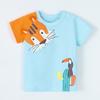 New Summer Collection: Boys’ T-shirts, Cartoon-print Children’s Sweatshirts, and Cotton Crew-neck Tops for Younger Children