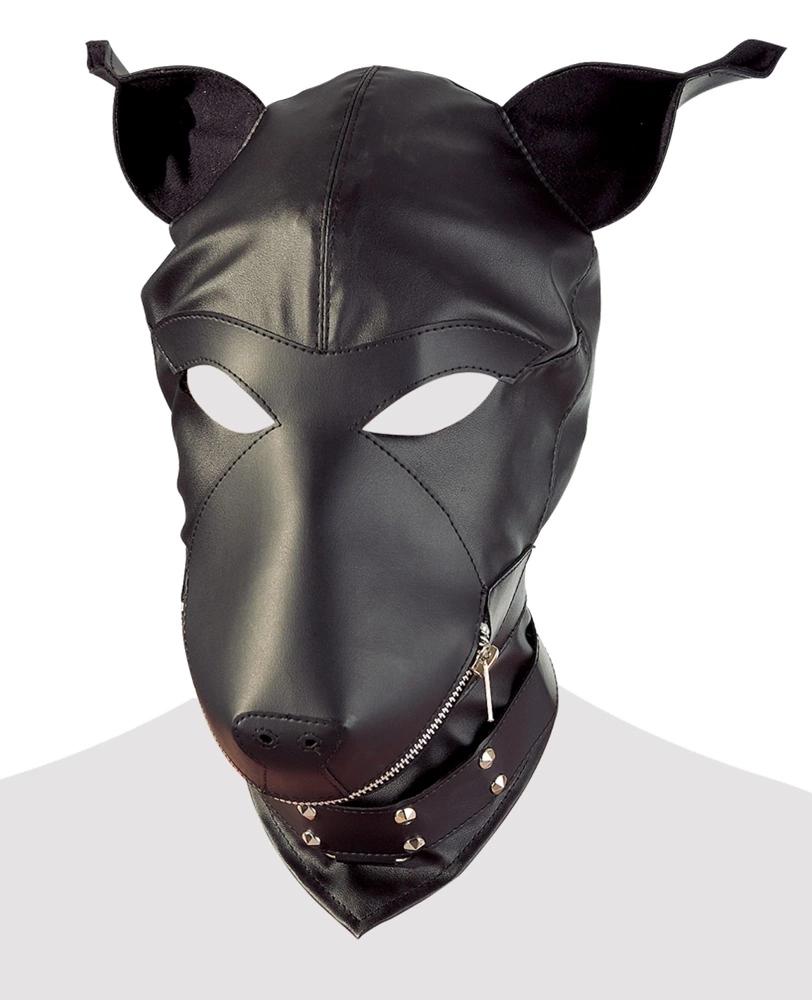 Fetish Collection - Dog Head Mask with Ears