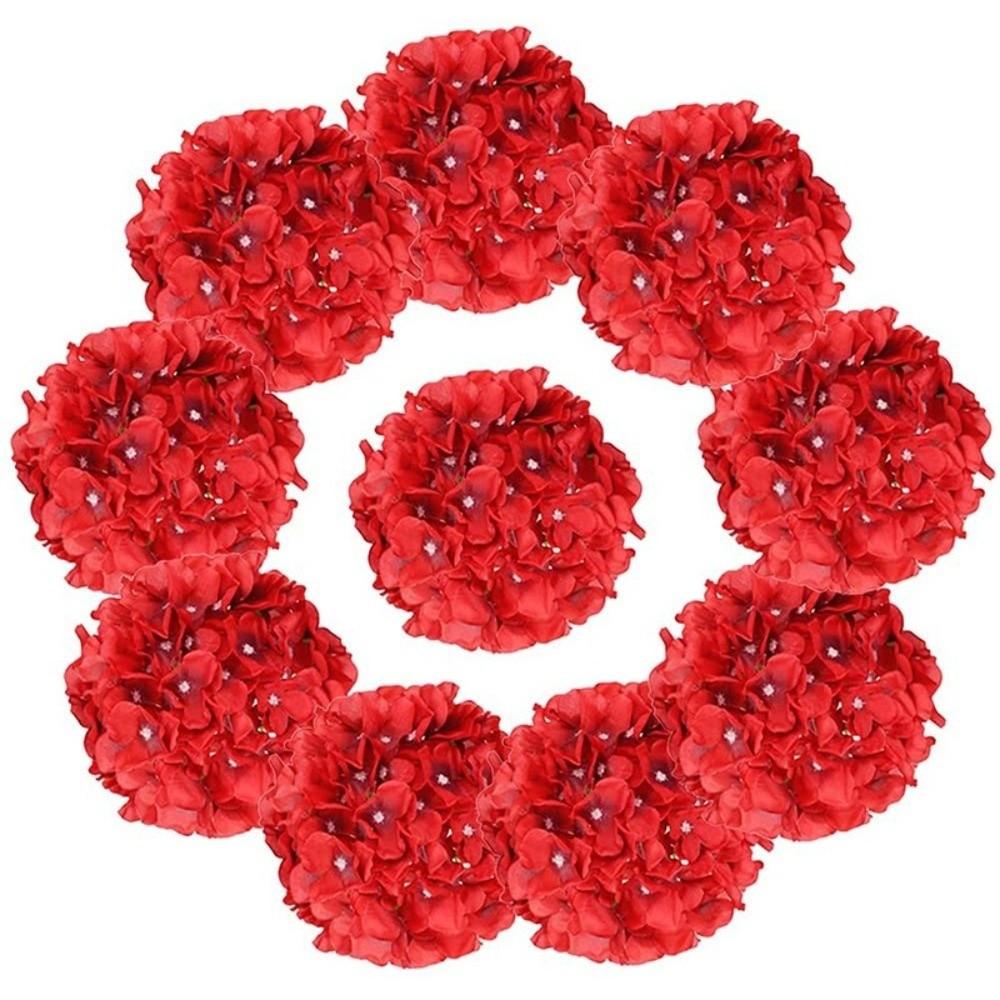 With Stem Hydrangea Dyed Edged Chrysanthemum New Simulation Flowers  Valentine's Day Gift
