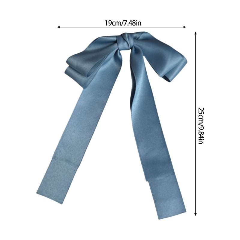Women Hair Bows Barrette Hair Clip 2000s Trend Side Clip Fashionable Elegant Sweet Bowknot Photo Props