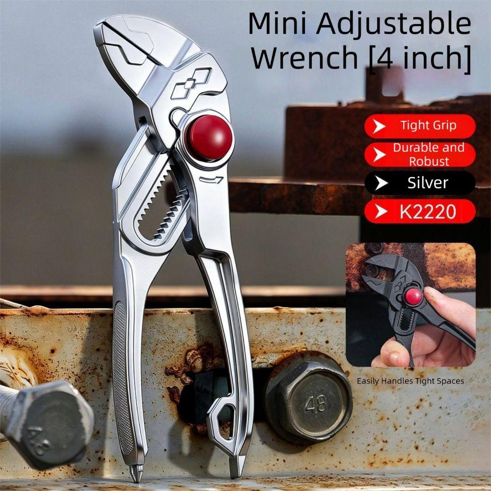 Chrome Vanadium Steel Clamp Wrench Industrial Grade Multifunctional Tool Compact Miniature Pliers