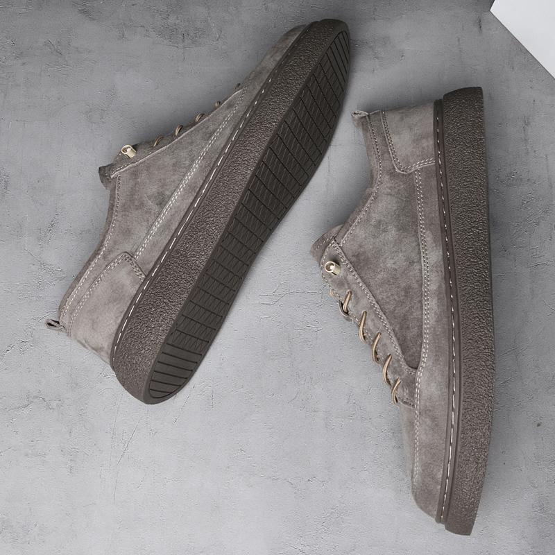 Fashion Italian Mens Genuine Leather Board Shoes Fashion2025New Arrival Handmade Designer Shoes Outdoor Antiskid Walk Flats Oxford Shoes