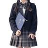 Authentic JK Style Women's School Uniform Set: Plaid Skirt & Jacket