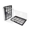 Lidschatten-Palette Leer Magnetische Aufbewahrungsbox für Lidschatten Lidschatten-Schale Behälter Lidschatten-Pfännchen Mehrzweck-Werkzeug