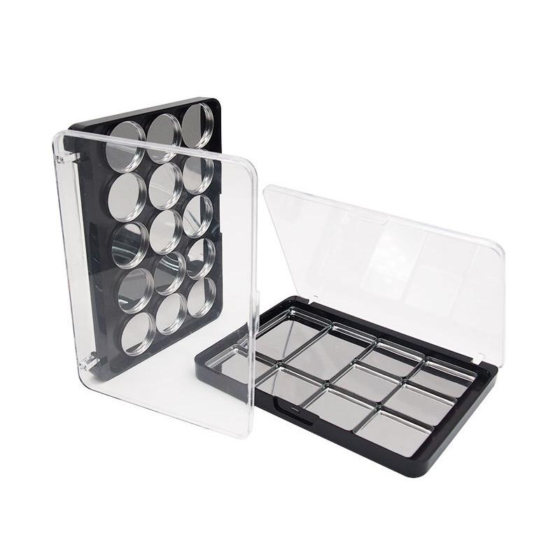 Lidschatten-Palette Leer Magnetische Aufbewahrungsbox für Lidschatten Lidschatten-Schale Behälter Lidschatten-Pfännchen Mehrzweck-Werkzeug