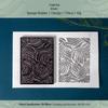 Ketchup Girl Floral Texture Base Sponge Stamp for Journal Decoration