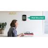 Wireless Digital Thermometer -40℃~60℃ Wide Range 60s Auto Update Wall Mount/Stand Easy Read LCD Screen for Home Office Garden