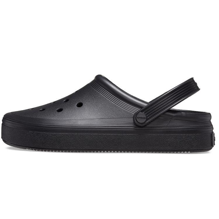 Crocs EVA Comfortable Versatile Non-Slip Wear-Resistant Clogs Unisex Footwear Black 208371-060