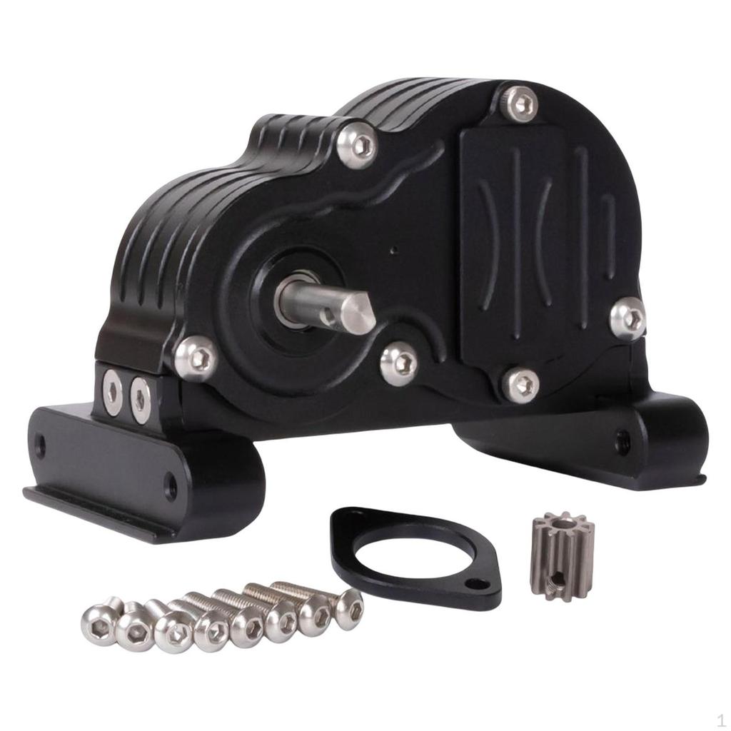 Transmission Box for 1/10 RC Crawler Carbon Fiber Chassis Rails