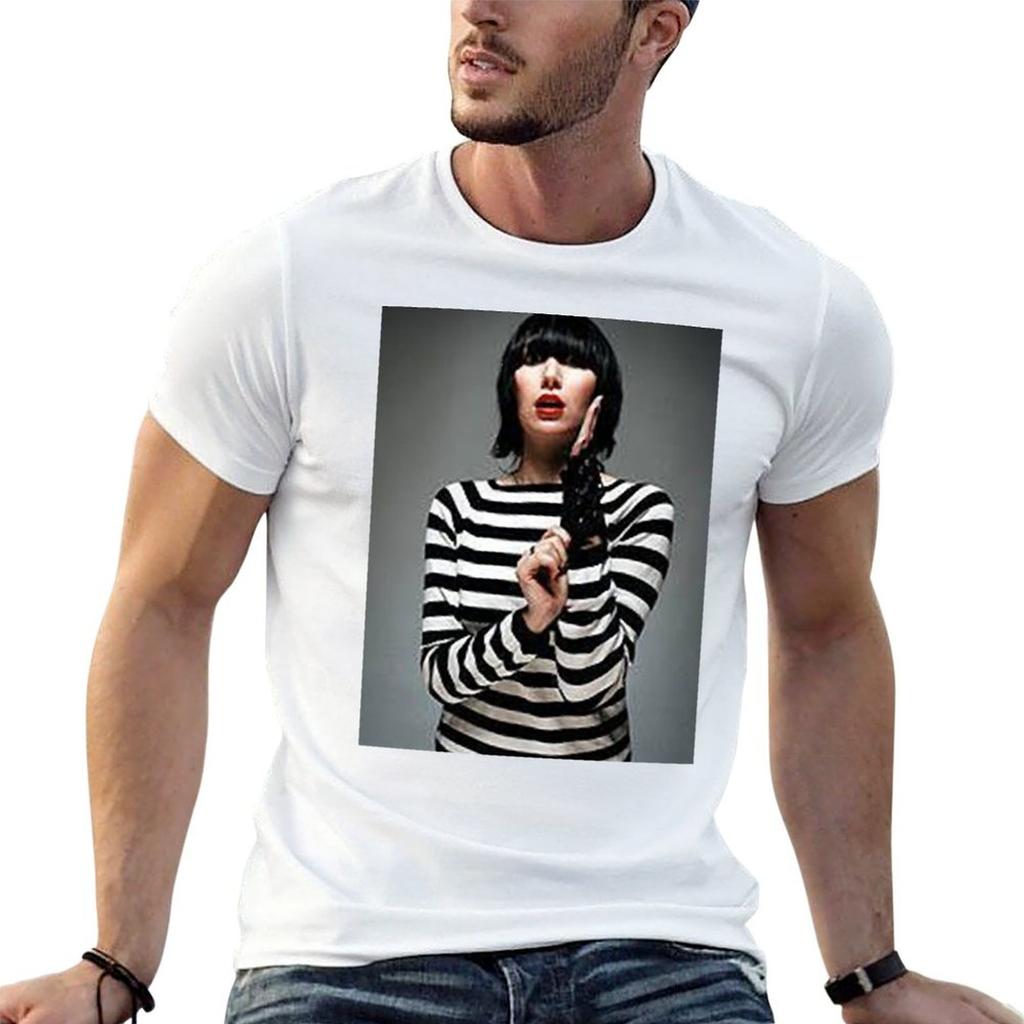 Karen O Poster Tshirt Funny T Shirts Cotton T Shirt Unisex Cotton T Shirt Unisex Casual Tshirt