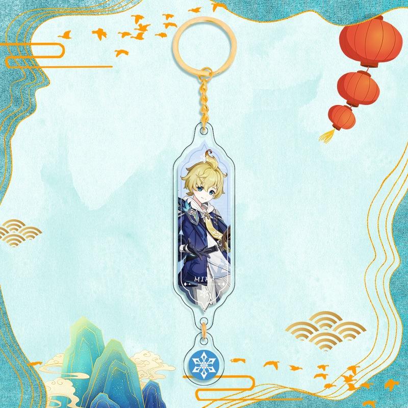 Genshin Impact Dehya Vergoldeter Anhänger Schlüsselanhänger