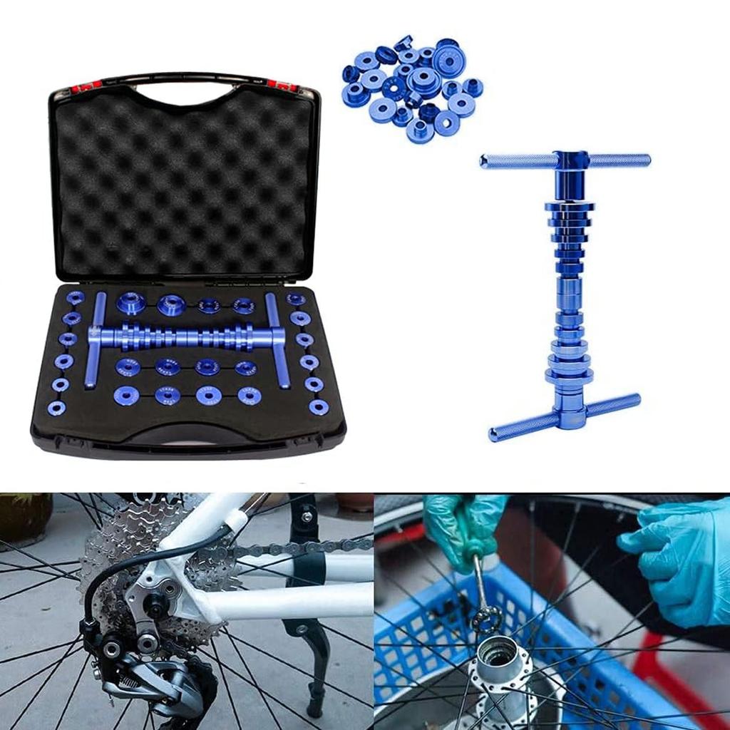 Bearing Press Set Cycle Hub Wheel BB Axes Installation Repair Tools Universal Kit