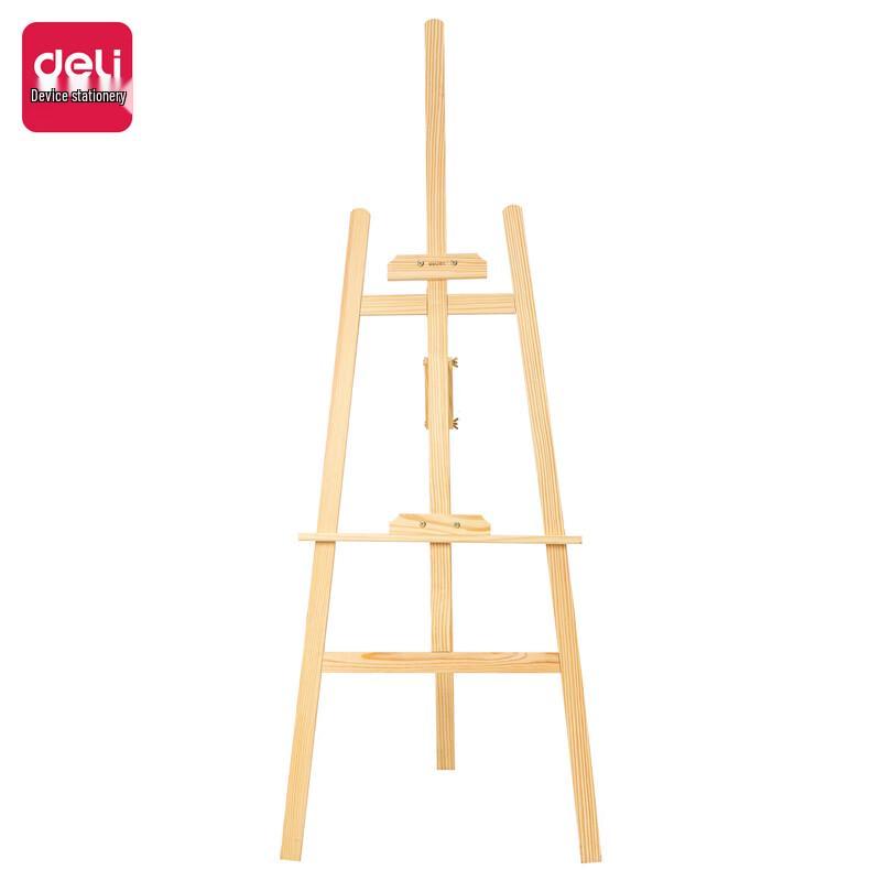 Deli 73911 Pine Wood Folding Art Easel