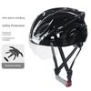 Bicycle Riding Helmet, Color-Changing Magnetic Goggles, Adult Men's and Women's Mountain Bike, Road Bike Safety Helmet, Takeaway Helmet