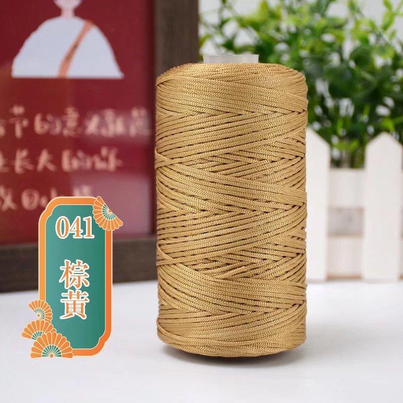 Mercerized Ice Hemp Thread 100G Shaft Medium And Thin Hollow Thread Sun Hat Shoes Crochet Hand-Woven Thread Full Free Shipping