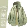 Ice silk sunscreen clothing women's 1011 new summer outdoor skin-friendly and breathable anti-ultraviolet light and thin sunscreen clothing jacket