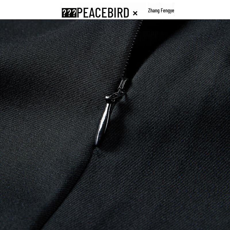 PEACEBIRD Women's Summer Spliced Short Sleeve Dress