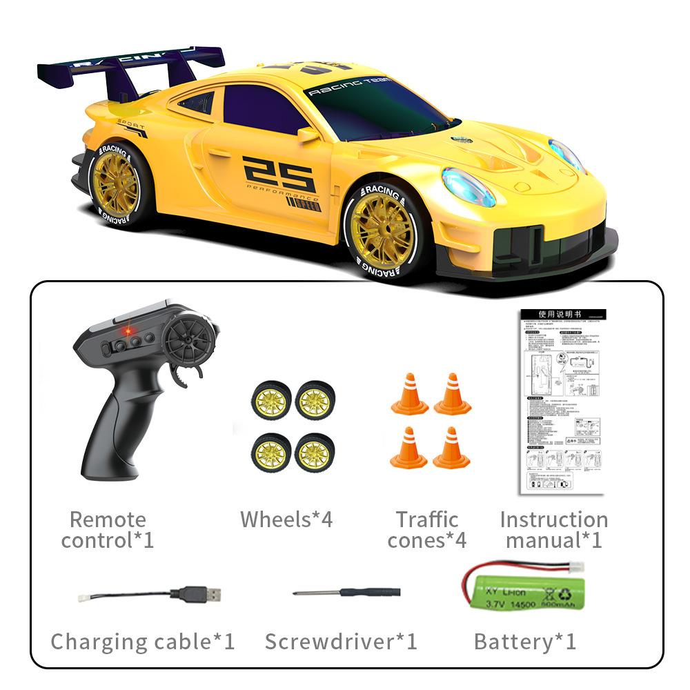 Jjrc New Cool Light Fantasy Drift Remote Control Car Multiplayer Interactive Racing Toy Boy Festival Gift Remote Control Toy