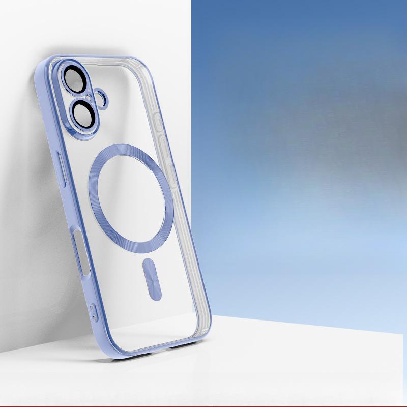 Geeignet für Apple 16ProMax Galvanisierte Magnetische Handyhüllen, Hochwertige Tpu Weiche Handyhüllen für IPhone14Pro