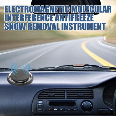 Electromagnetic Ice Melting Deicer Solar Power Supply Winter Antifreeze Molecular Snow Remover Portable Air Freshener Defogger