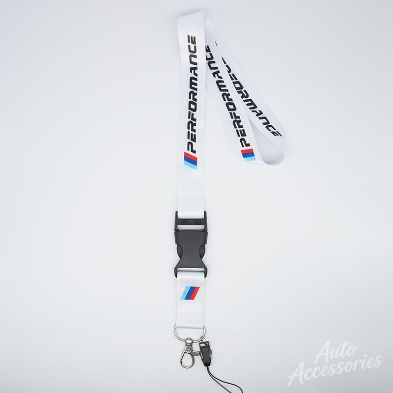 AAACC1 Car Lanyard Pass Work ID Mobile Neck Strap Keychain Accessories For BMW Performance E46 E60 E90 E39 E87 E36 E92 E70 E91 X3 X5 X1