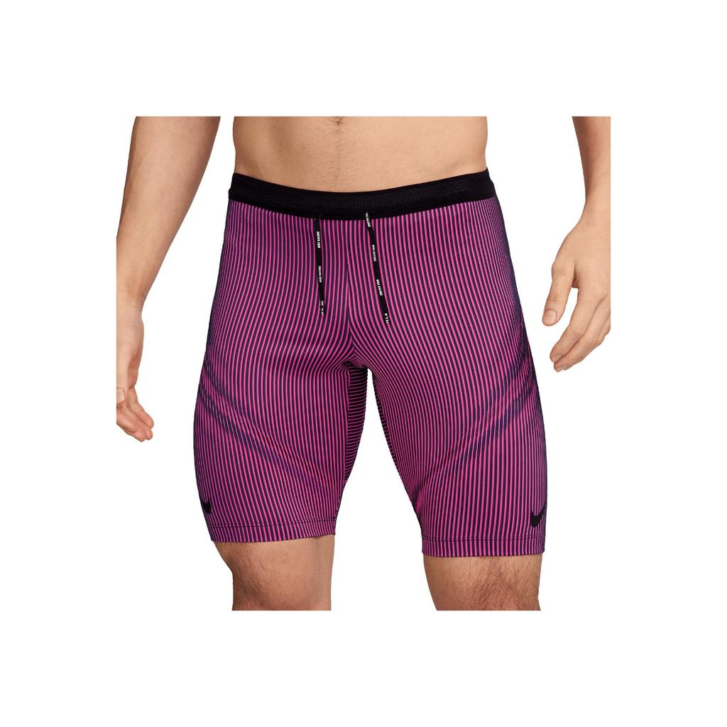 Nike Pantaloncini Casual a Vita Media con Elastico in Vita da Uomo Color Viola Corteccia FN3369-060