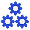 12Pcs Flower Shape Tennis Racket Shock Absorbers Silicone Vibration Dampeners Racket String Shock Absorbers Enduring