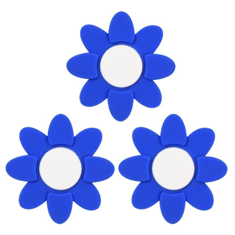 12Pcs Flower Shape Tennis Racket Shock Absorbers Silicone Vibration Dampeners Racket String Shock Absorbers Enduring