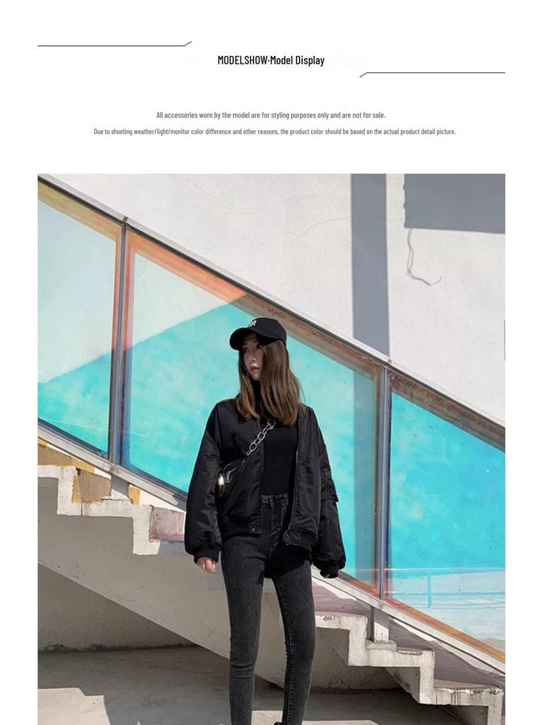 2024 Herbst/Winter Damen High Waist Schlanke Graue Samtjeans - Schlankmachende Bleistifthose für zierliche Figuren