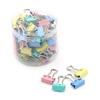 60Pcs 15Mm Colorful Metal Binder Clips Note File Paper Clip Holder Office Supplies