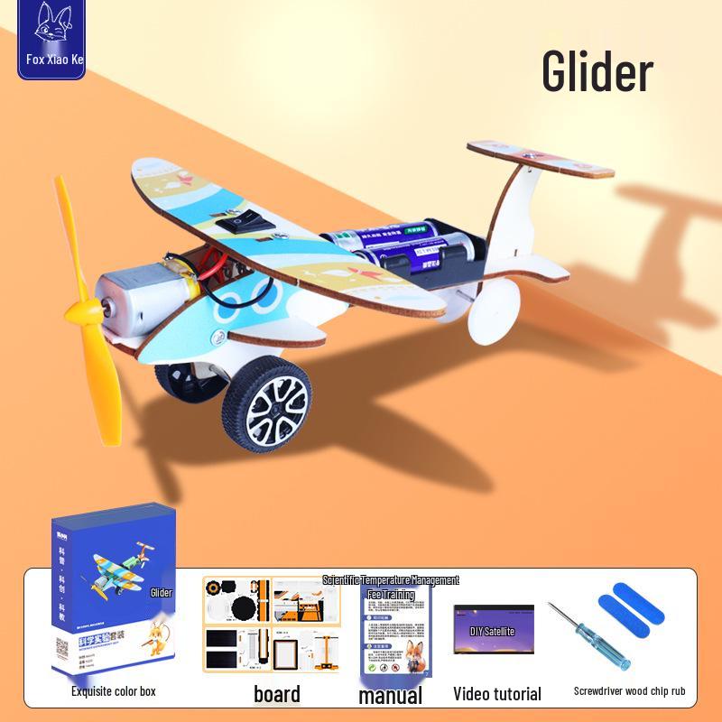 

Educational DIY Gliding Airplane Kit for Primary Students