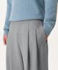 Musinsa Standard Double Knit Two-Tuck Wide Lounge Sweatpants [Medium Grey]
