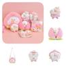 Cute And Cuddly Toby Peach Plushie Keychain Bag Accessory